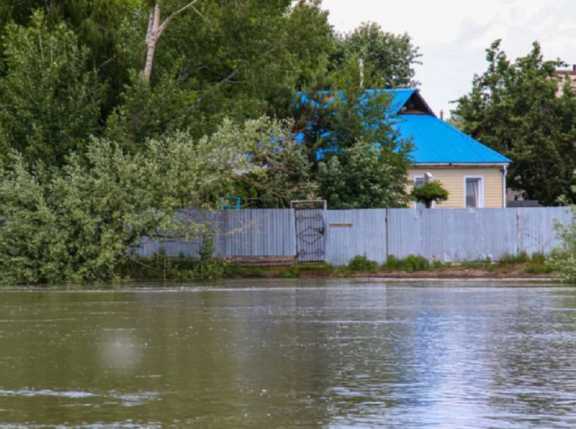В Барнауле уровень воды в Оби превысил критическую отметку
