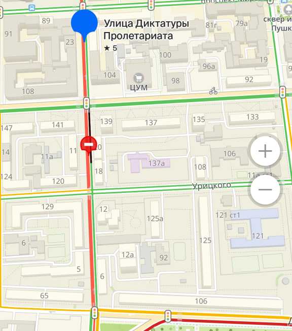 В Красноярске поменяли схему проезда на улице Диктатуры Пролетариата