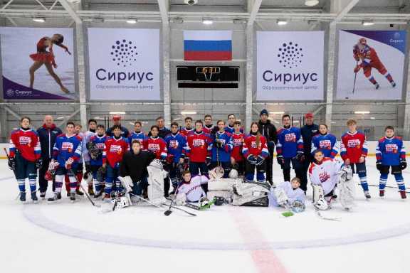 Юные хоккеисты из Норильска прошли усиленную спортподготовку в Сочи