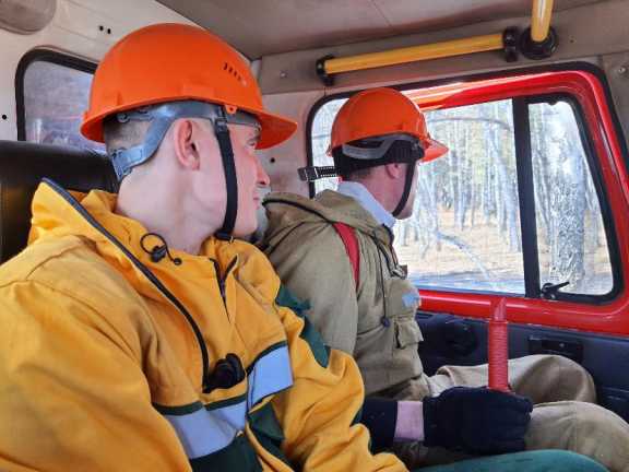 На юге Красноярского края начались пожарные патрулирования