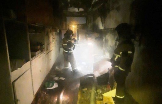 В школе Ангарска произошёл пожар из-за короткого замыкания