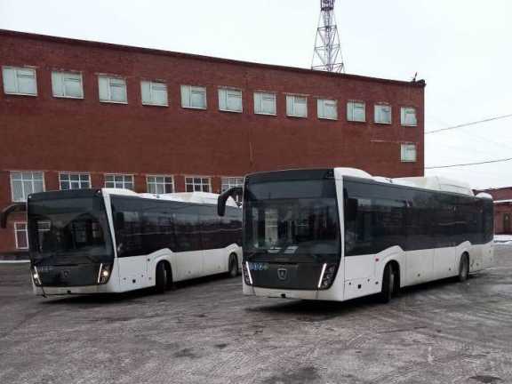В Омск приехали первые автобусы НЕФАЗ из новой партии