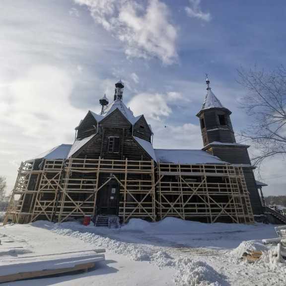 Возле Красноярска закрыли старинную церковь