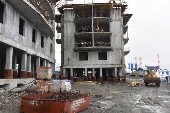 Две многоэтажки по программе реновации Норильска планируют сдать в 2024 году