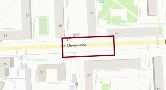 До воскресенья в Красноярске перекроют участок улицы Мечникова 