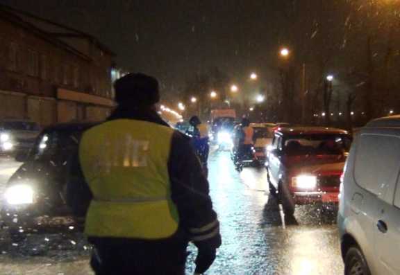 В Красноярске в День защитника Отечества задержали 13 нетрезвых водителей