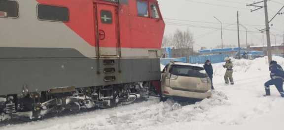 В Томске произошла авария с поездом