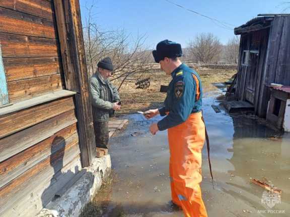 Паводковая ситуация в Алтайском крае на утро 9 апреля