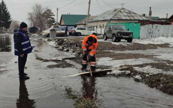 В Кузбассе началось подтопление населённых пунктов