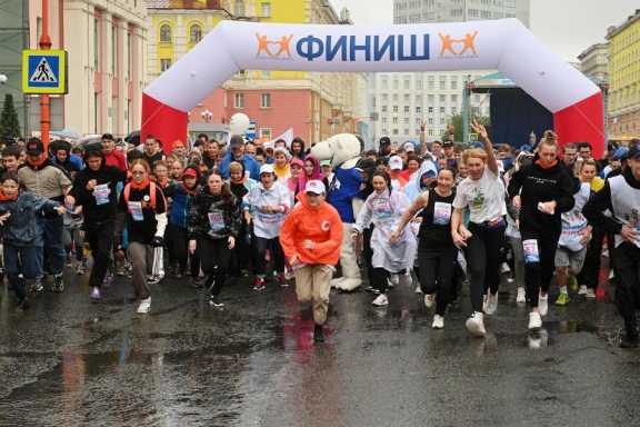 В Норильске 9-й благотворительный забег собрал рекордную сумму