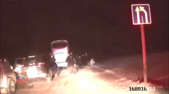 В Красноярском крае полицейские спасли 55 замерзающих пассажиров