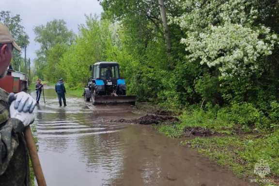 Паводковая ситуация в Алтайском крае остаётся напряжённой