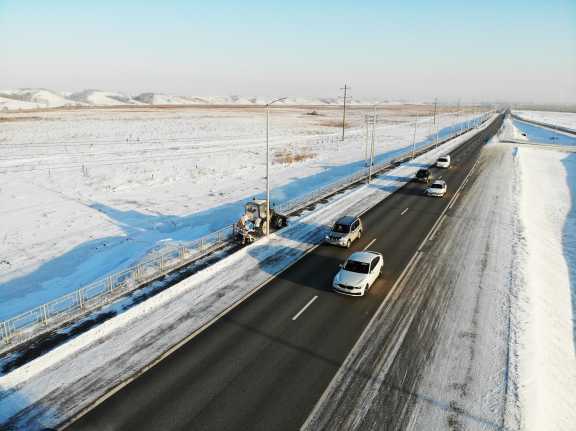 На дорогах Красноярского края установят больше 10 км освещения