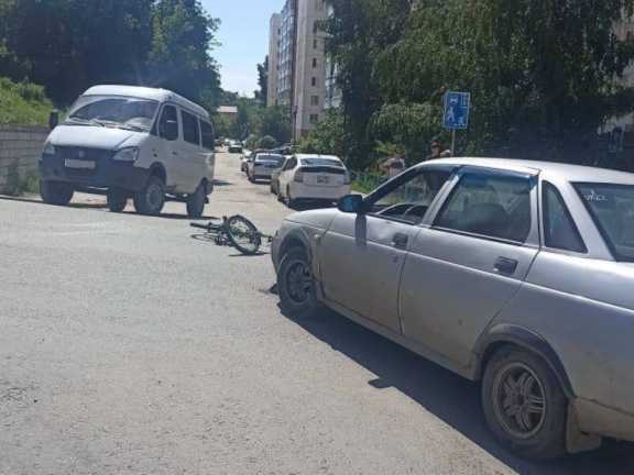 В Томске водитель «лады» сбил малолетнего велосипедиста