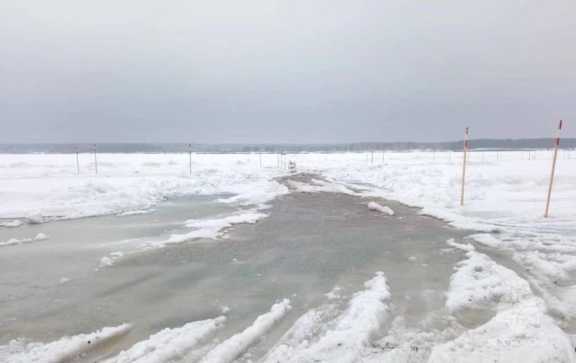 В Новосибирской области закрыли все ледовые переправы