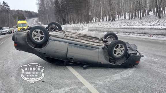 В Красноярском крае по вине пьяного водителя пострадал пассажир