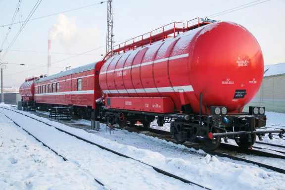 Пожарные поезда КрасЖД  будут тушить лесные пожары в Красноярском крае 