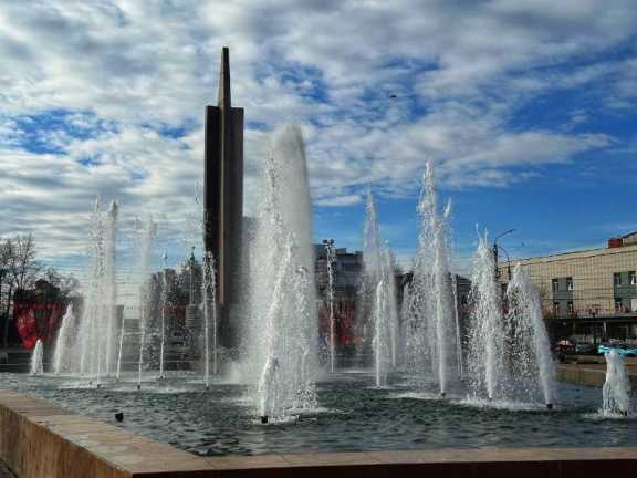 1 мая в Иркутске заработали городские фонтаны