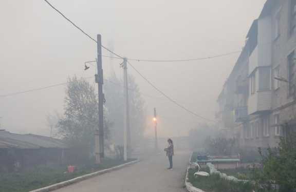 В Новосибирске проверят воздух после пожара на полигоне бытовых отходов