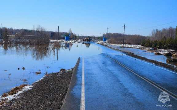 Данные по паводку в Томской области на 23 апреля