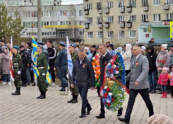 Сотрудники одной из самых мощных ГЭС Красноярского края отметили День Победы 