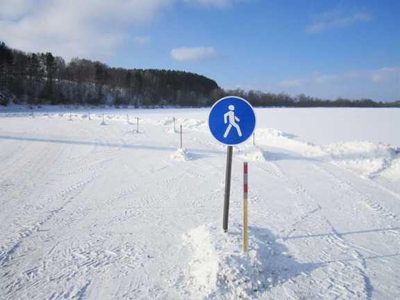 В Красноярском крае изменили работу ледовых переправ