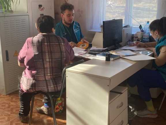 Врачи «Плавучей поликлиники» работают в Каргасокском районе Томской области