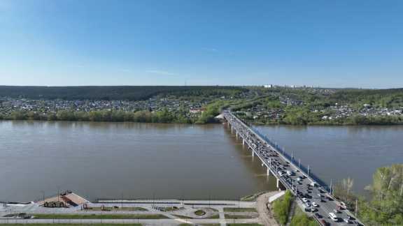 В Кемерово частично перекроют Кузбасский мост