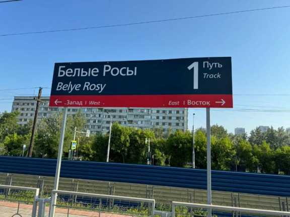 Поезд сбил мужчину в районе станции Белые Росы в Красноярске