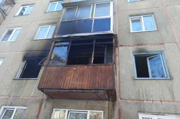 Во время пожара в Ангарске погибла пожилая женщина