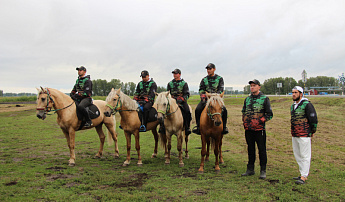 Татарские кони прибыли на Алтай