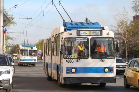 2 троллейбуса и 3 автобуса Барнаула поменяют свои маршруты на несколько дней