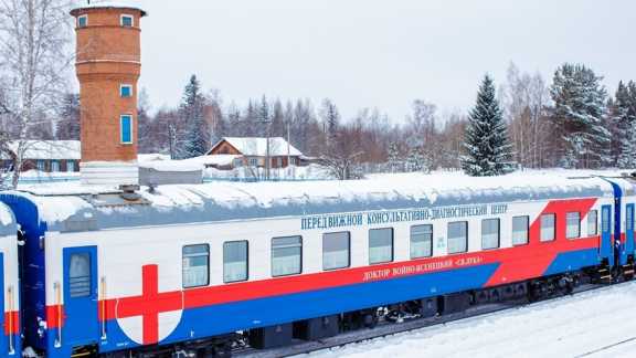 15 января началась рабочая командировка поезда здоровья на северо-запад Красноярского края