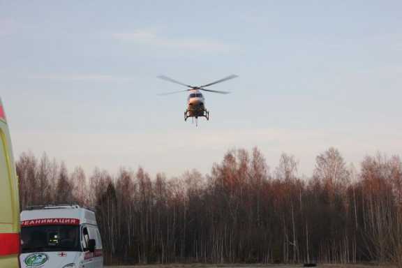 Санавиация эвакуировала из районов Томской области почти 3 тысячи пациентов