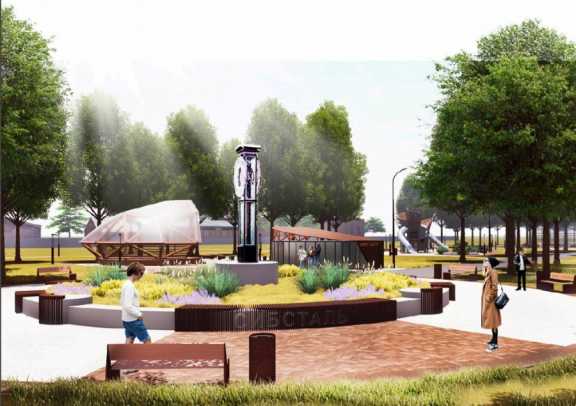 В красноярском парке «Сибсталь» обустроят детский городок и футбольное поле