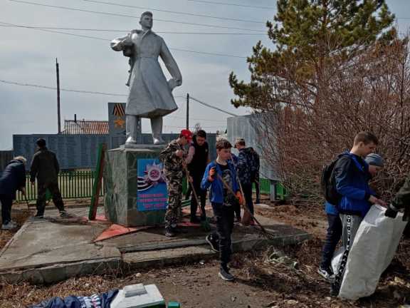 В Хакасии привели в порядок памятники участников Великой Отечественной войны