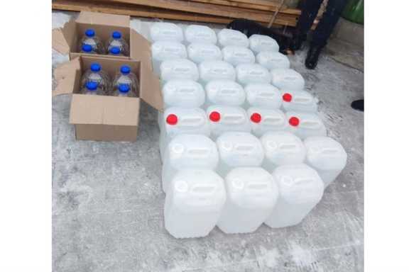В Красноярском крае полиция изъяла более 2 тонн алкоголя