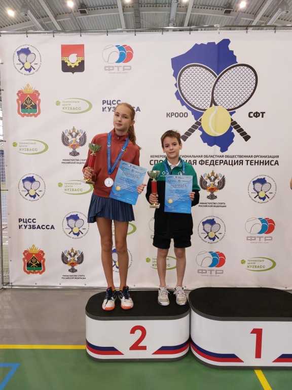 Красноярские теннисисты взяли несколько комплектов наград на первенстве Сибири