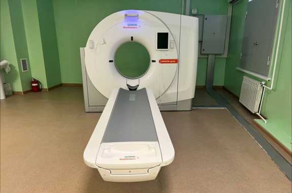 В Иркутской области в Железногорской больнице запустили новый томограф