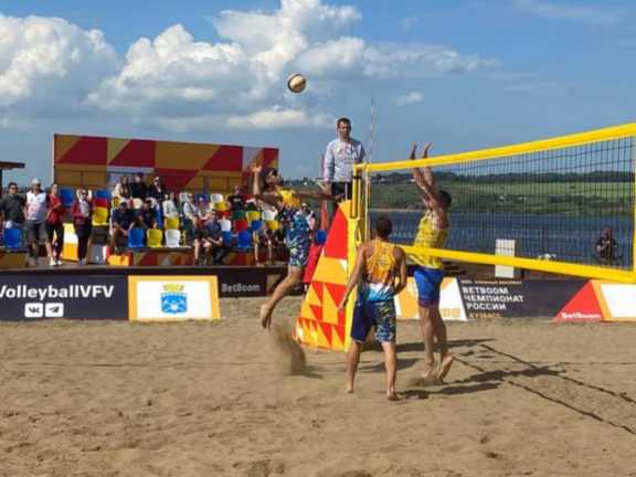 В Кузбассе проходят игры этапа чемпионата России по пляжному волейболу