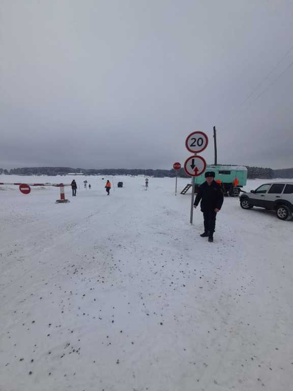 В Красноярском крае открыли переправу через Бирюсу