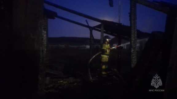 Пожар в Идринском районе Красноярского края унес жизнь 1 человека