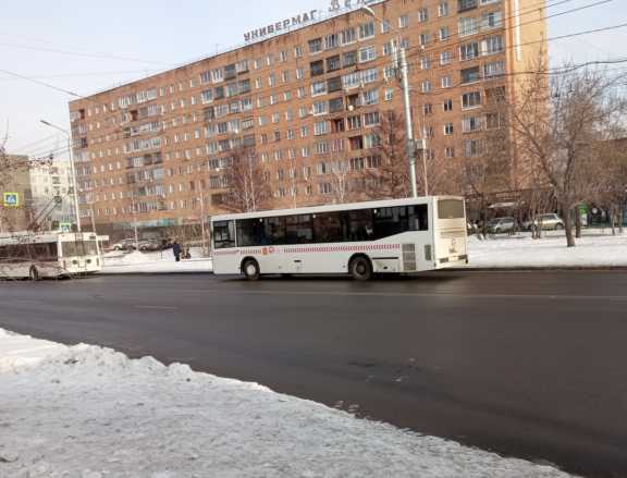 В Красноярске на маршрут не вышел ни один автобус №53