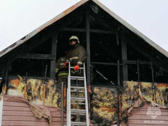 За сутки в Хакасии горели четыре дома