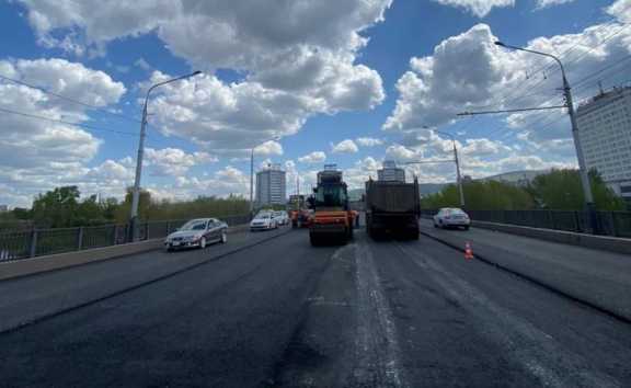 Ремонт Коммунального моста в Красноярске почти завершили