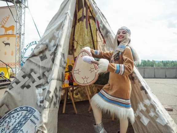 В Красноярске проходит фестиваль северной культуры
