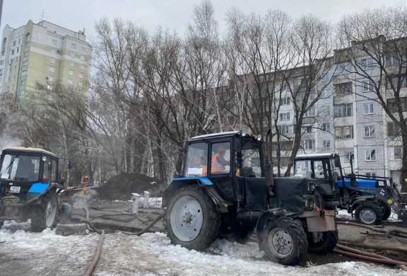 Коммунальную аварию в Барнауле устранили в течении суток