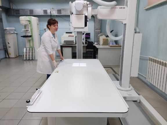 Ещё один рентген заработал в больнице Томской области