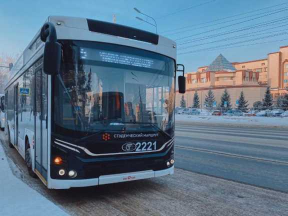 Популярность троллейбусов в Красноярске выросла