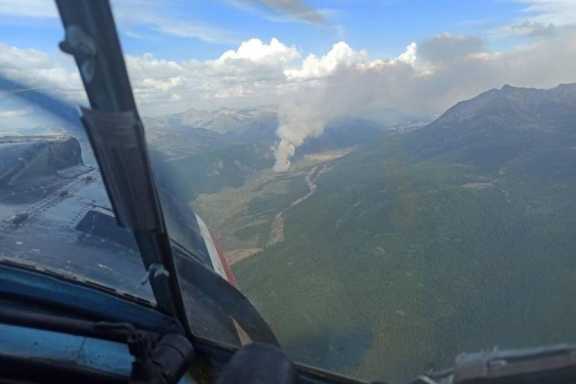 Снова обострилась ситуация с лесными пожарами в Туве